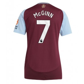 Aston Villa John McGinn #7 Replika Hjemmebanetrøje Dame 2024-25 Kortærmet